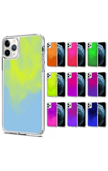 iPhone 11 Pro Kılıf Neon Likit Silikon Arka Kapak…