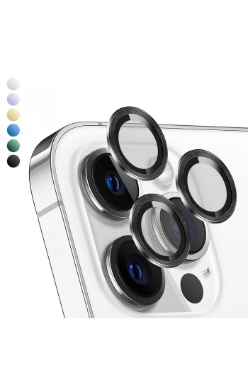 iPhone 11 Pro Max Kamera Lens Koruyucu Cam Metal Kenarlı 3lü Set…