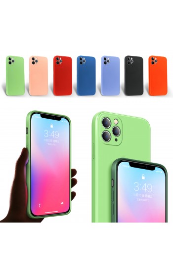 iPhone 11 Pro Max Kılıf Kamera Korumalı Lansman Silikon Kapak