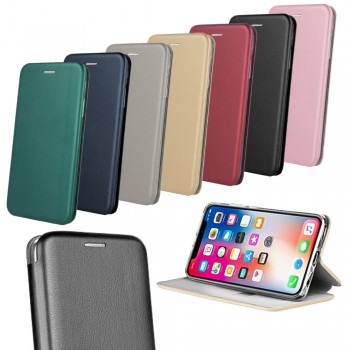 iPhone 11 Pro Max Kılıf Shell Manyetik Kapaklı Kartlıklı Stantlı