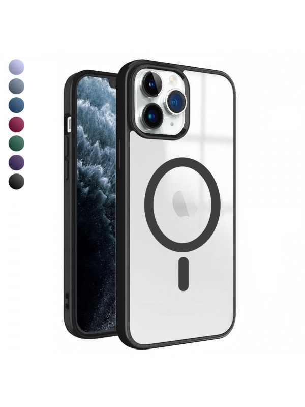 iPhone 11 Pro Max Magsafe Özellikli Renkli Clear Case Kapak&hellip;