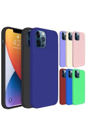 iPhone 12 / 12 Pro Kılıf FitCase PremiumS Silikon Arka Kapak