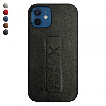 iPhone 12 / iPhone 12 Pro Kılıf Hialus Stant Tutuculu Deri Kapak iPhone 12 / iPhone 12 Pro Kılıf Hialus Stant Tutuculu Deri Kapak