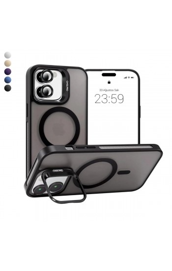 iPhone 12 Kılıf Armor Seri Magsafe Uyumlu Stand Özellikli Kamera Lensli Kapak iPhone 12 Kılıf Armor Seri Magsafe Uyumlu Stand Özellikli Kamera Lensli Kapak