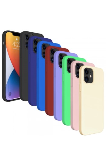 iPhone 12 Mini Kılıf FitCase PremiumS Silikon Arka Kapak…