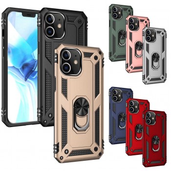 iPhone 12 Mini Kılıf Panzer Ring Tam Koruma Arka Kapak iPhone 12 Mini Kılıf Panzer Ring Tam Koruma Arka Kapak