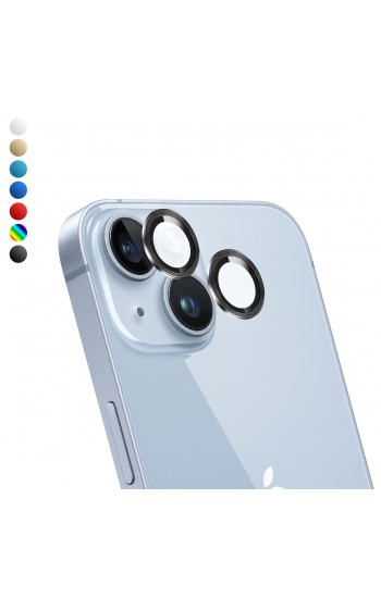 iPhone 13 / 13 Mini Kamera Lens Koruyucu Cam Metal Kenarlı 2li Set…