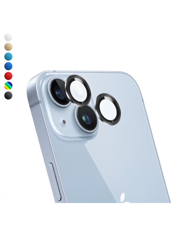 iPhone 13 / 13 Mini Kamera Lens Koruyucu Cam Metal Kenarlı 2li Set&hellip;