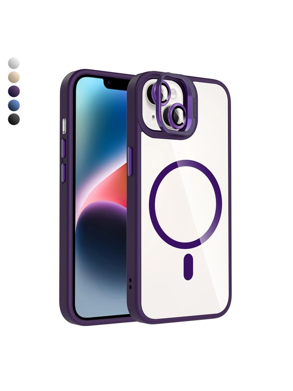 iPhone 13 Kılıf Remim Magsafe Lensli Kamera Standlı Kapak&hellip;