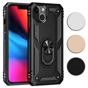 iPhone 13 Mini Kılıf Panzer Ring Tam Koruma Kapak