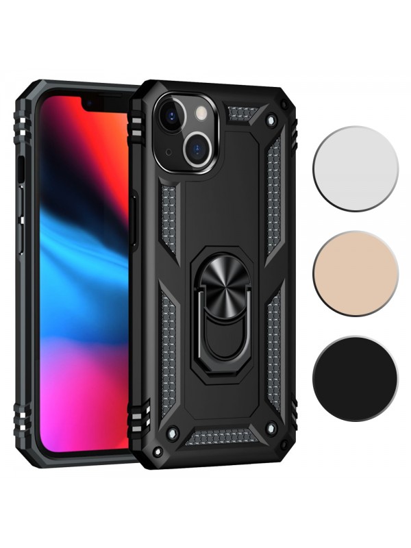 iPhone 13 Mini Kılıf Panzer Ring Tam Koruma Kapak…