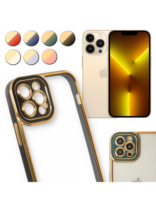 iPhone 13 Pro Kılıf Lazer Lens Kamera Çerçeveli Kapak…