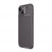 iPhone 14 / 13 Kılıf Focus Carbon Desen Silikon Arka Kapak iPhone 14 / 13 Kılıf Focus Carbon Desen Silikon Arka Kapak
