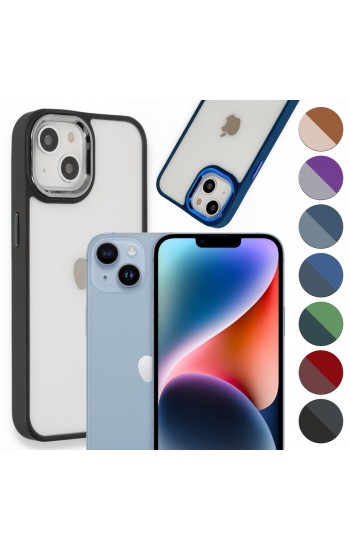 iPhone 14 Plus Kılıf Luna Lens Kamera Çerçeveli Silikon Kapak…