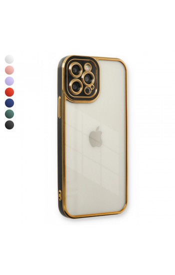 iPhone 14 Pro Kılıf Lazer Lens Kamera Çerçeveli Kapak