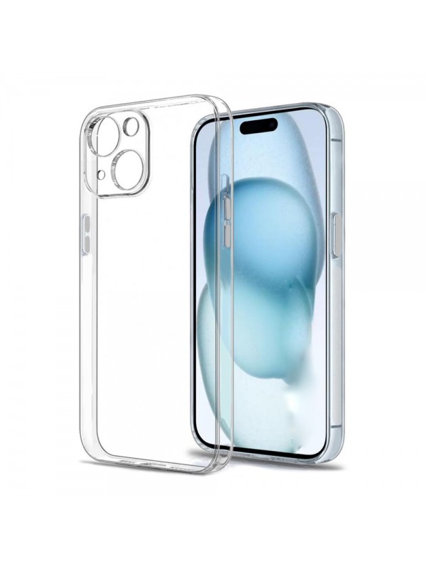 iPhone 15 Kılıf Metal Tuşlu Kamera Korumalı Silikon Şeffaf Arka K…
