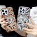 iPhone 15 Pro Max 3D Kristal Seri Silikon Kapak