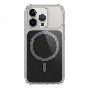 iPhone 15 Pro Max Kılıf Colorist M-Safe Uyumlu Arkası Renkli Şeffaf Silikon Kapak