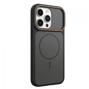 iPhone 15 Pro Max Kılıf FitCase Velon M-Safe Silikon Kapak