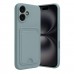 iPhone 16 Cardy Soft Kartlık Cepli Silikon Kapak iPhone 16 Cardy Soft Kartlık Cepli Silikon Kapak