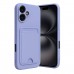 iPhone 16 Cardy Soft Kartlık Cepli Silikon Kapak iPhone 16 Cardy Soft Kartlık Cepli Silikon Kapak