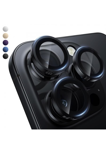 iPhone 16 Pro / iPhone 16 Pro Max Raze Metal Kamera Lens Koruyucu iPhone 16 Pro / iPhone 16 Pro Max Raze Metal Kamera Lens Koruyucu
