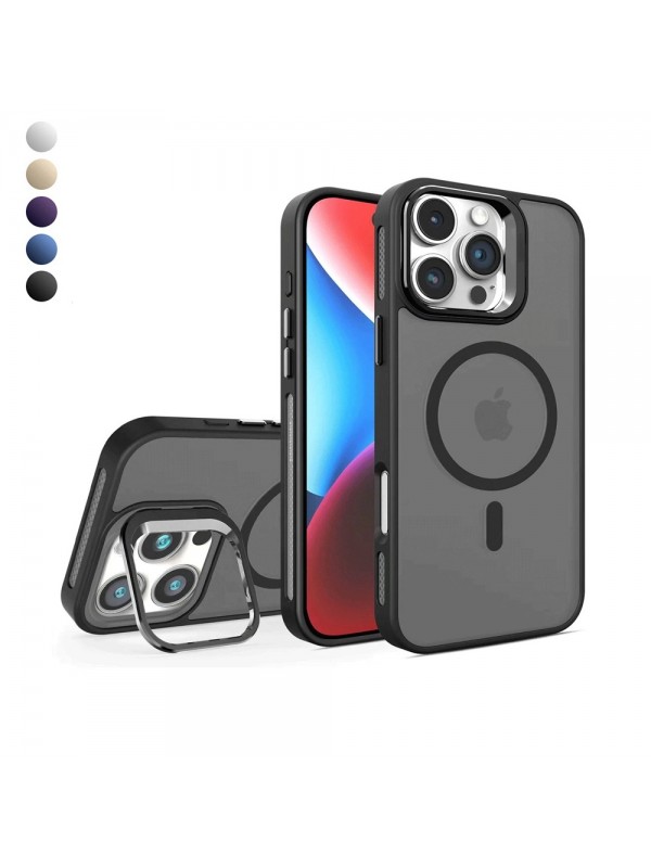 iPhone 16 Pro Kılıf Armor Seri Magsafe Uyumlu Stand Özellikli Kamer…