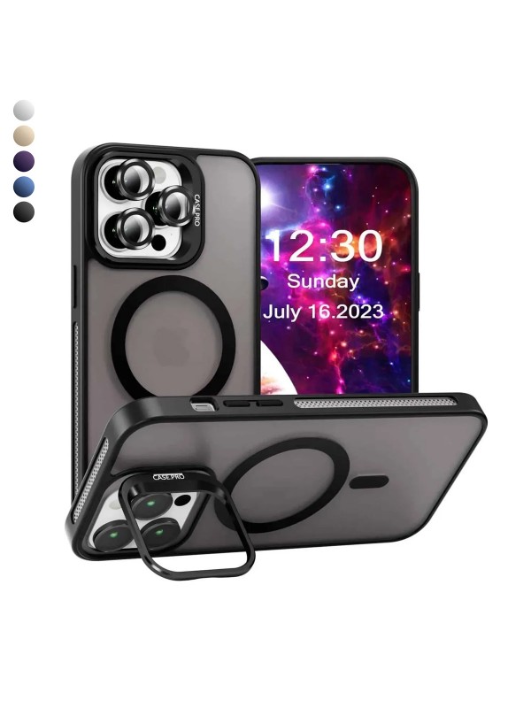 iPhone 16 Pro Max Kılıf Armor Seri Magsafe Uyumlu Stand Özellikli K…