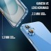 iPhone 16 Pro Max Kılıf Metal Tuşlu Kamera Korumalı Silikon Şeffaf Arka Kapak