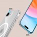iPhone 16e Kılıf Magsafe Özellikli Şeffaf Silikon Kapak