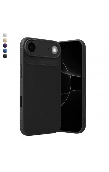 iPhone 17 Air Kılıf Focus Carbon Silikon Kapak…