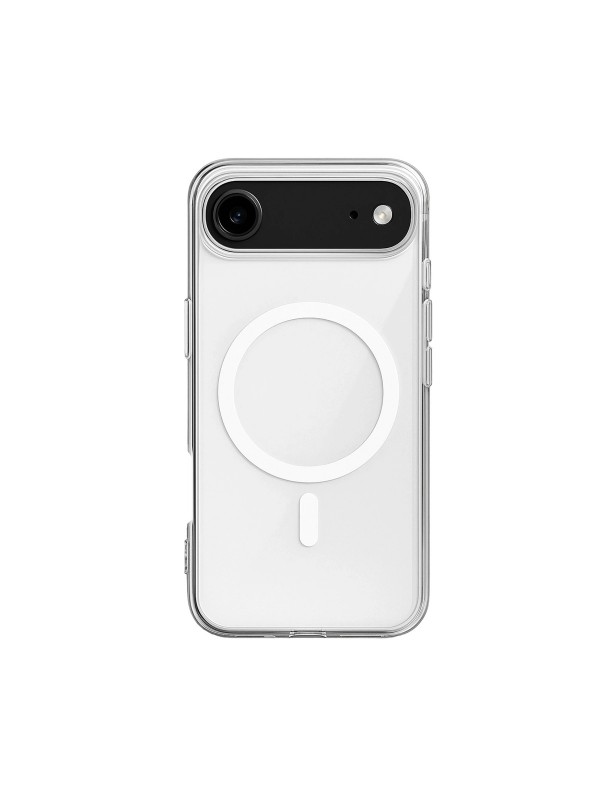 iPhone 17 Air Kılıf Magsafe Özellikli Şeffaf Silikon Kapak…
