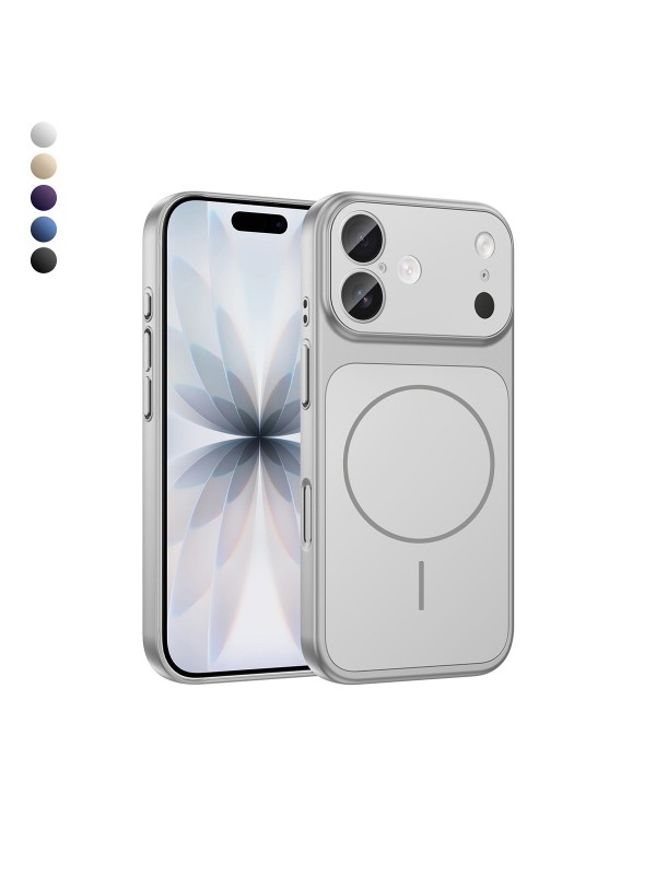 iPhone 17 Kılıf (17 Pro Max Görünümlü) Magsafe Özellikli AG Glass …