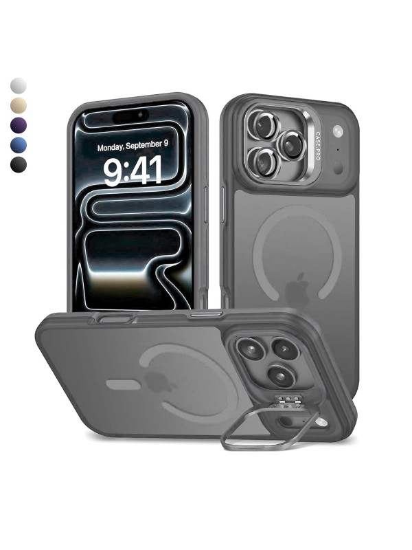 iPhone 17 Pro Kılıf Armor Seri Magsafe Uyumlu Stand Özellikli Kamer…