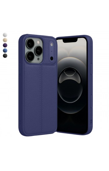 iPhone 17 Pro Kılıf Focus Deri Desen Silikon Arka Kapak…