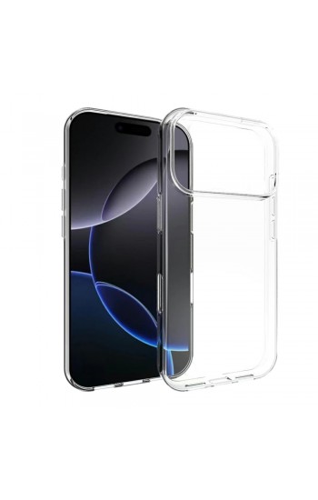 iPhone 17 Pro Kılıf Kamera Korumalı Silikon Şeffaf Arka Kapak…
