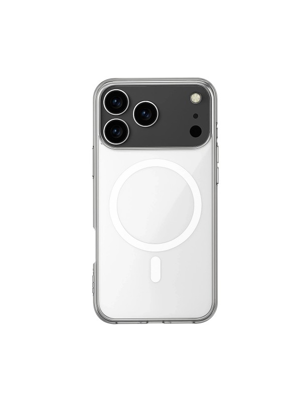 iPhone 17 Pro Kılıf Magsafe Özellikli Şeffaf Silikon Kapak…
