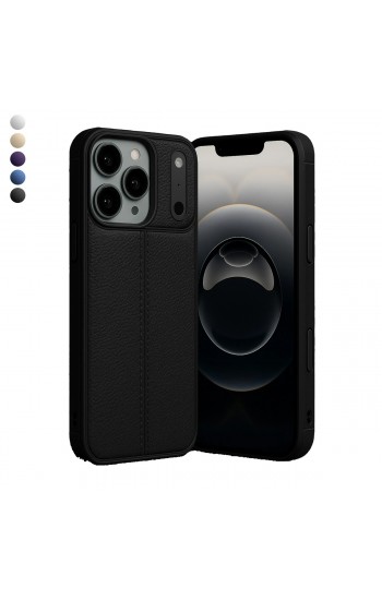 iPhone 17 Pro Max Kılıf Focus Deri Desen Silikon Arka Kapak…