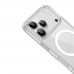 iPhone 18 Pro Max / iPhone 17 Pro Max Kılıf PC Real Seri Magsafe Uyumlu Sert Şeffaf Kapak