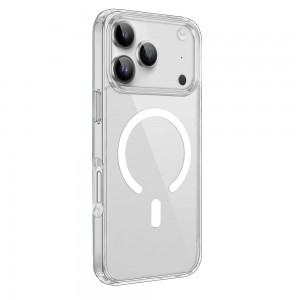 iPhone 18 Pro Max / iPhone 17 Pro Max Kılıf PC Real Seri Magsafe Uyumlu Sert Şeffaf Kapak