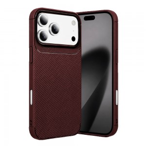 iPhone 18 Pro Max Kılıf Focus Carbon Silikon Kapak