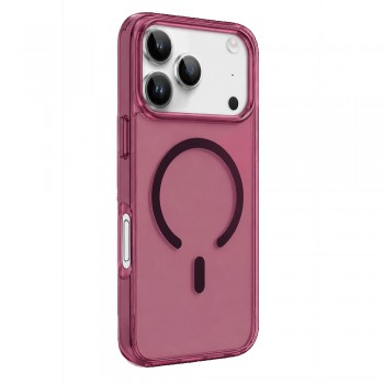 iPhone 18 Pro Max Kılıf PC Real Seri Magsafe Uyumlu Sert Şeffaf Kapak