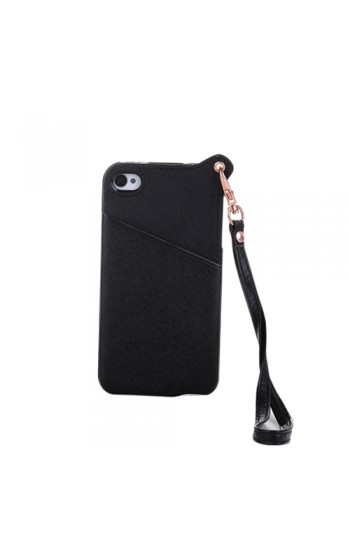 iPhone 4/ 4s BADI Kartlıklı Arka Kapak Siyah&hellip;