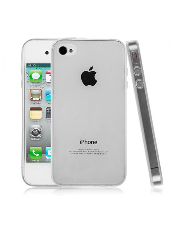 iPhone 4/4s Kılıf Soft Silikon Şeffaf Arka Kapak… iPhone 4/4s Kılıf Soft Silikon Şeffaf Arka Kapak…