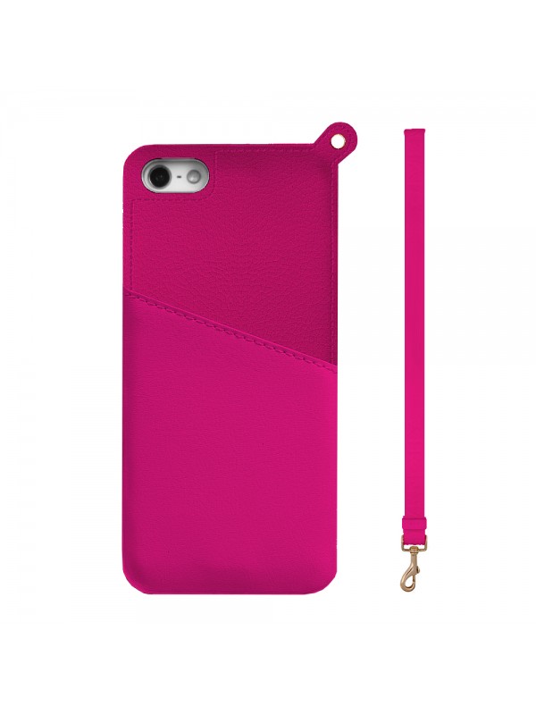 iPhone 5-5s-SE BADI Kartlıklı Arka Kapak Pembe&hellip;