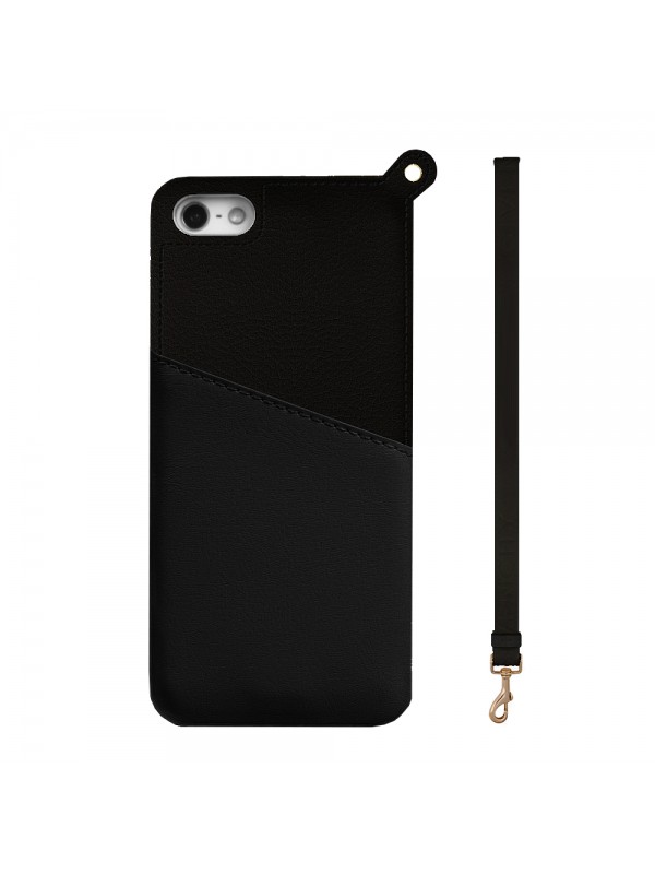 iPhone 5-5s-SE BADI Kartlıklı Arka Kapak Siyah&hellip;