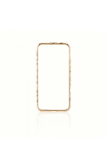 iPhone 5-5s Taşlı Metal Bumper Çerçeve Kılıf…