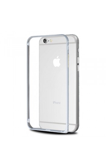 iPhone 6 4,7 inç Metal Bumper Çerçeve Kılıf Gri…