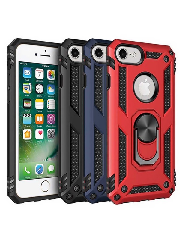 iPhone 6 / 6s Kılıf Panzer Ring Tam Koruma Arka Kapak&hellip;