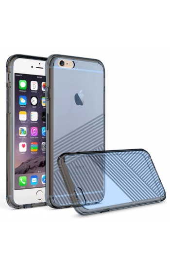 iPhone 6 / 6s PC Desenli Arka Kapak Gri…